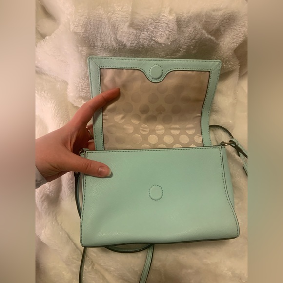 Kate Spade small crossbody in baby blue - Picture 5 of 7